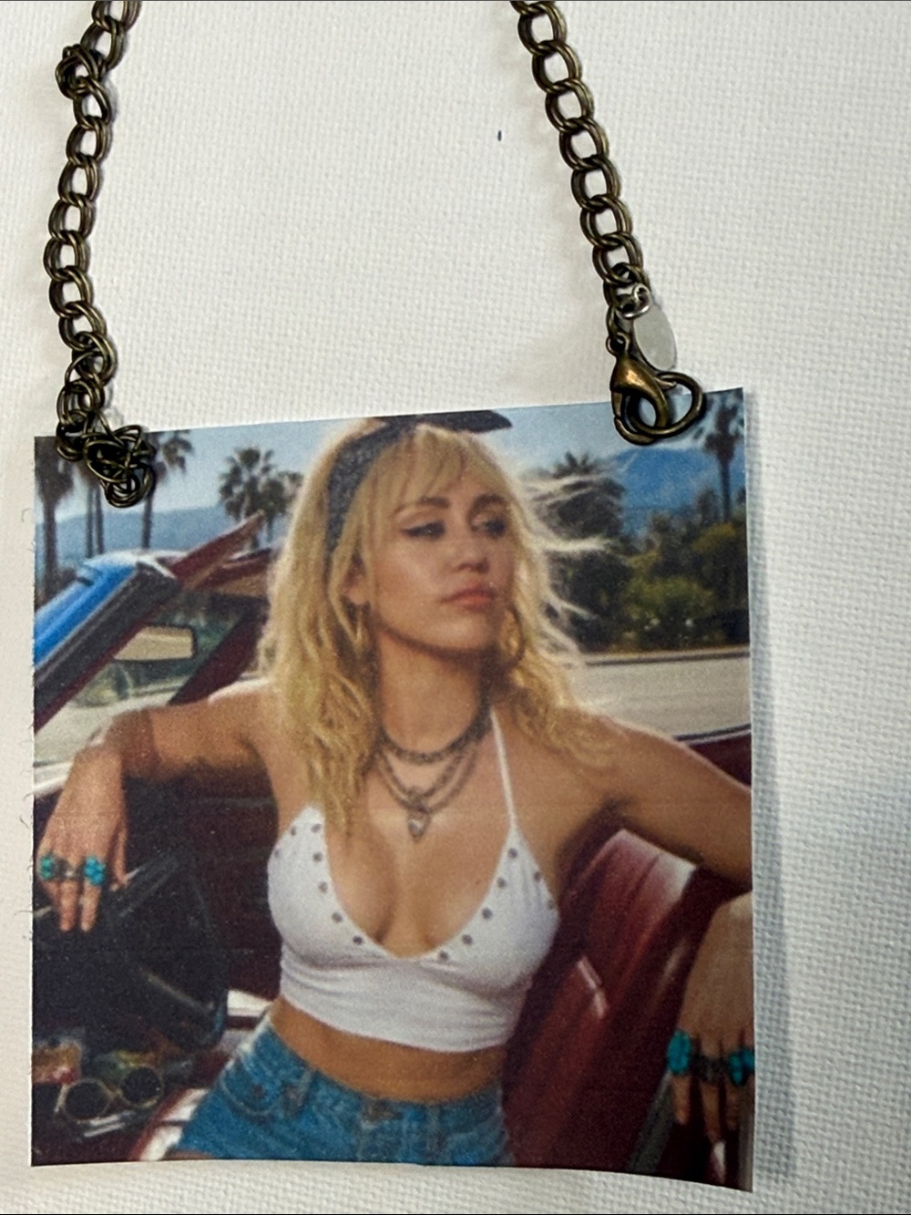 Miley Cyrus Ornament